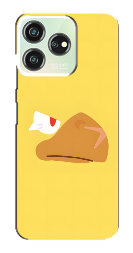 Чехол с картинкой "Gold Crow" для ZTE Blade V50