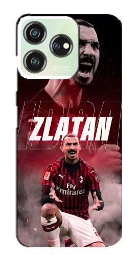 Силиконовый чехол с изображением "Ибра Златан" для ZTE Blade V50