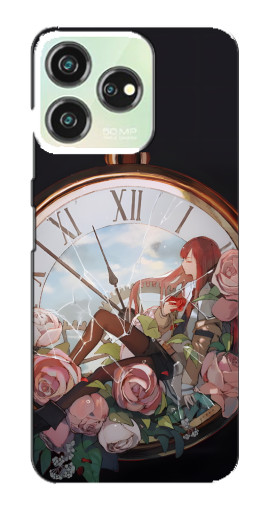 Чехол с печатью "Курису  в часах" для ZTE Blade V50