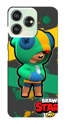 Чехол с принтом "Leon Brawl Stars" для ZTE Blade V50