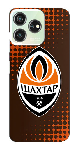 Силиконовый чехол с изображением "Логотип Шахтер Донецк" для ZTE Blade V50