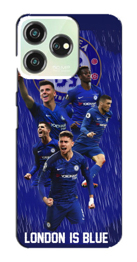 Силиконовый чехол с изображением "London is Blue" для ZTE Blade V50
