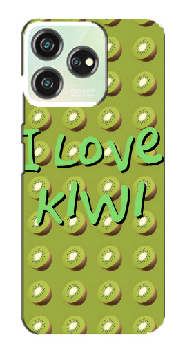 Силиконовый чехол с изображением "Love Kiwi" для ZTE Blade V50