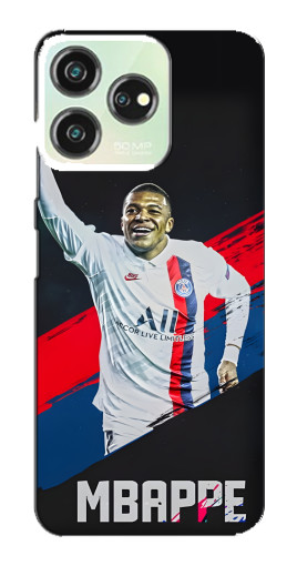 Чехол с печатью "Mbappe в ПСЖ" для ZTE Blade V50