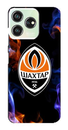 Силиконовый чехол с изображением "Шахтер в огне" для ZTE Blade V50