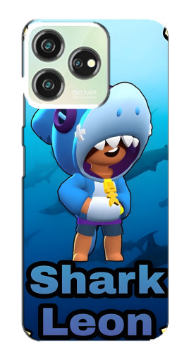 Чехол с принтом "Shark Leon" для ZTE Blade V50