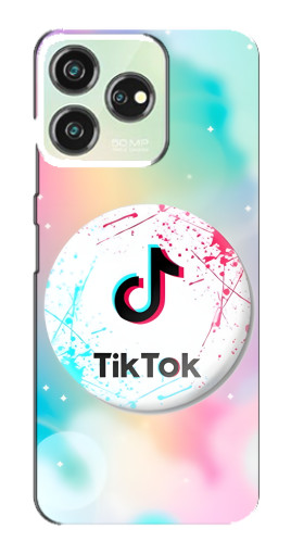 Чехол с принтом "TikTok принт" для ZTE Blade V50