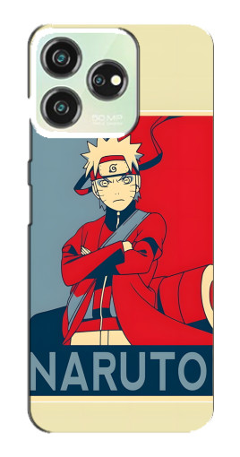 Силиконовый чехол с изображением "Удзумаки Naruto" для ZTE Blade V50