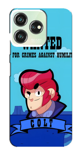 Чехол с печатью "WANTED COLT" для ZTE Blade V50