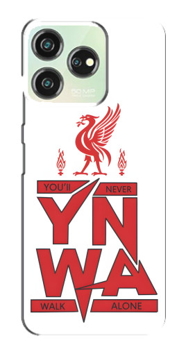 Чехол с картинкой "YNWA" для ZTE Blade V50
