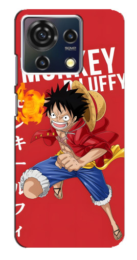 Чехол с картинкой "Атакующий D Luffy" для ZTE Blade V50 Vita
