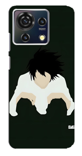 Чехол с картинкой "Безликий Эл Лоулайт" для ZTE Blade V50 Vita