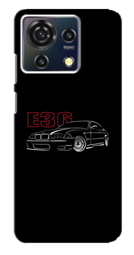 Чехол с печатью "BMW E36" для ZTE Blade V50 Vita