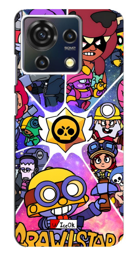 Чехол с печатью "Brawl заставка" для ZTE Blade V50 Vita