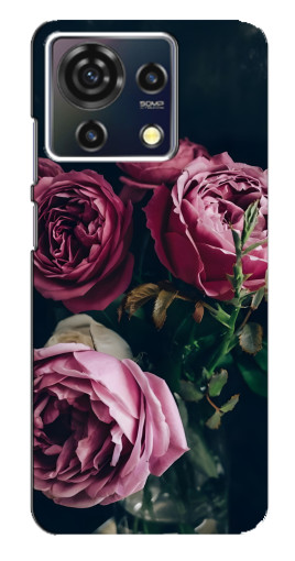 Чехол с печатью "Букет роз" для ZTE Blade V50 Vita