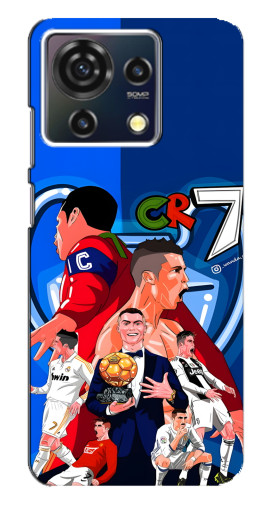 Чехол с картинкой "CR7" для ZTE Blade V50 Vita