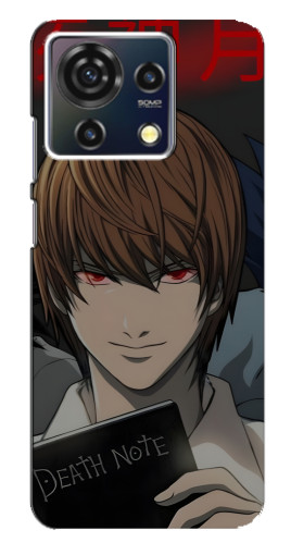 Силиконовый чехол с изображением "Death Note" для ZTE Blade V50 Vita