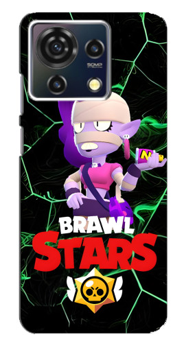 Чехол с картинкой "Emz Brawl Stars" для ZTE Blade V50 Vita