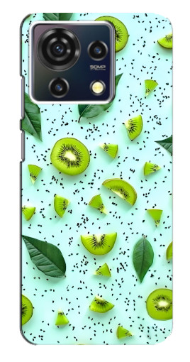 Чехол с картинкой "Фон киви" для ZTE Blade V50 Vita