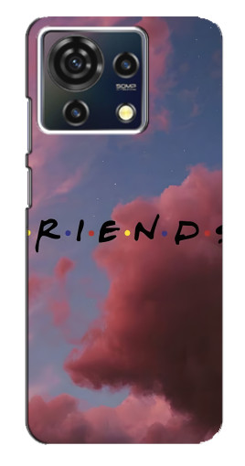 Чехол с картинкой "Friends" для ZTE Blade V50 Vita