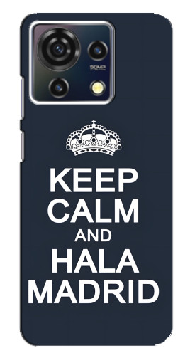 Чехол с принтом "Hala Madrid" для ZTE Blade V50 Vita