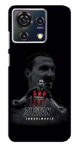 Чехол с печатью "Ибрагимович в Милане" для ZTE Blade V50 Vita