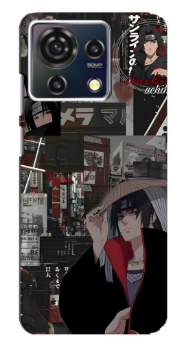 Чехол с картинкой "Итачи комиксы" для ZTE Blade V50 Vita
