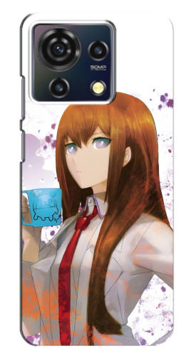 Чехол с принтом "Курису с чашкой" для ZTE Blade V50 Vita