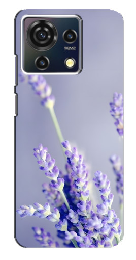 Чехол с картинкой "Лаванда вблизи" для ZTE Blade V50 Vita