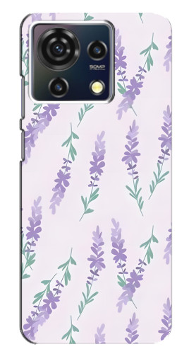 Чехол с картинкой "Лавандовый фон " для ZTE Blade V50 Vita