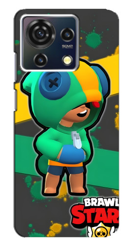 Чехол с принтом "Leon Brawl Stars" для ZTE Blade V50 Vita