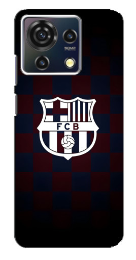 Чехол с принтом "Лого FCB" для ZTE Blade V50 Vita