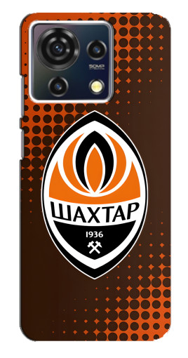 Силиконовый чехол с изображением "Логотип Шахтер Донецк" для ZTE Blade V50 Vita