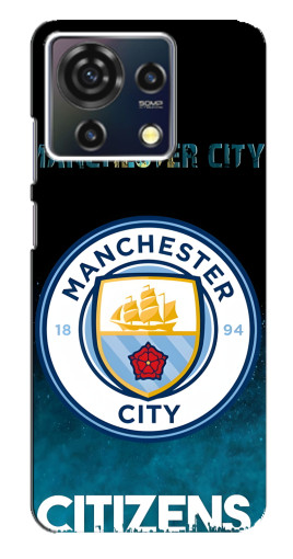 Силиконовый чехол с изображением "Man City Zens" для ZTE Blade V50 Vita