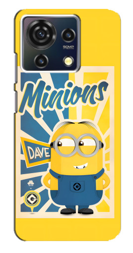 Чехол с принтом "Minions" для ZTE Blade V50 Vita
