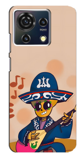 Чехол с принтом "Музыкант Poco" для ZTE Blade V50 Vita