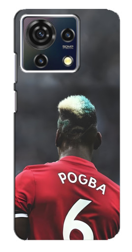 Силиконовый чехол с изображением "Pogba 6" для ZTE Blade V50 Vita