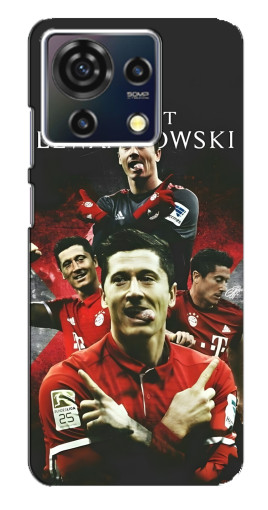 Чехол с печатью "Польский футболист" для ZTE Blade V50 Vita