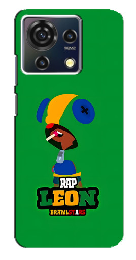 Силиконовый чехол с изображением "RAP Leon" для ZTE Blade V50 Vita