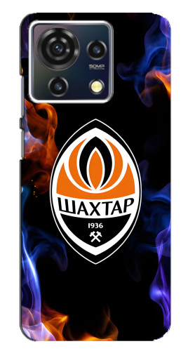 Чехол с печатью "Шахтер в огне" для ZTE Blade V50 Vita
