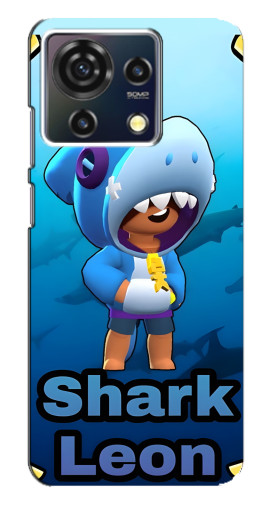 Чехол с печатью "Shark Leon" для ZTE Blade V50 Vita
