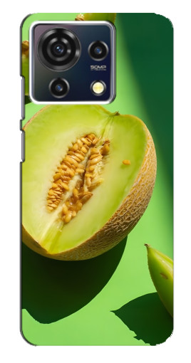 Чехол с принтом "Сочная Дыня" для ZTE Blade V50 Vita