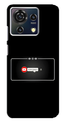 Чехол с картинкой "subscribed" для ZTE Blade V50 Vita