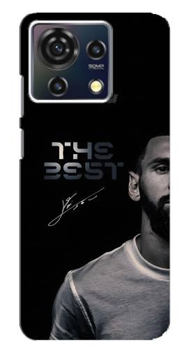 Чехол с принтом "The Best Messi" для ZTE Blade V50 Vita