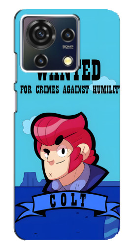 Чехол с принтом "WANTED COLT" для ZTE Blade V50 Vita