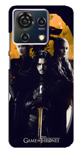 Чехол с принтом "Winter Coming" для ZTE Blade V50 Vita