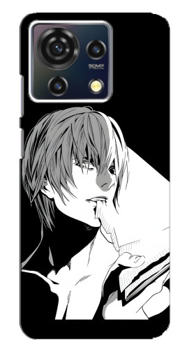 Чехол с печатью "Ягами с блокнотом" для ZTE Blade V50 Vita