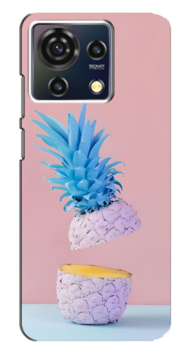 Чехол с печатью "Яркий ананас" для ZTE Blade V50 Vita