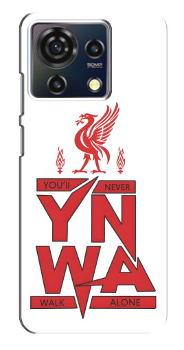 Чехол с печатью "YNWA" для ZTE Blade V50 Vita