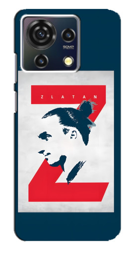 Чехол с принтом "Zlatan" для ZTE Blade V50 Vita